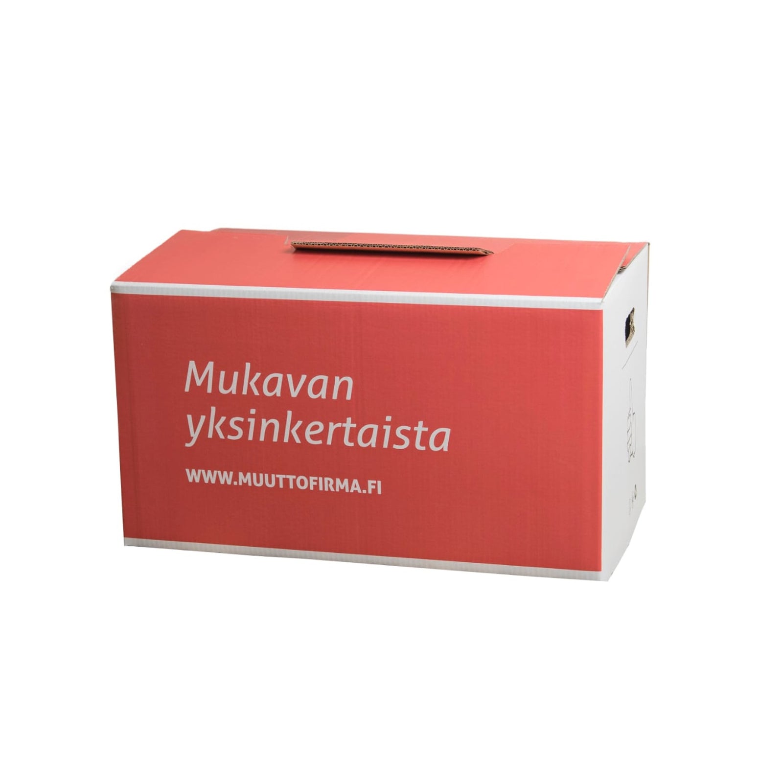Kantoaukollinen pahvilaatikko, Extra VAHVA, 77 L